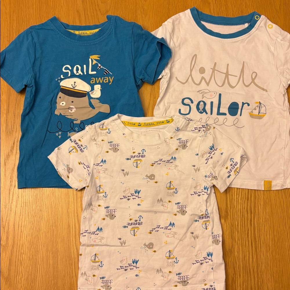 Baby Bundle - 12-18 months T shirts and Onesies 5 piece Set